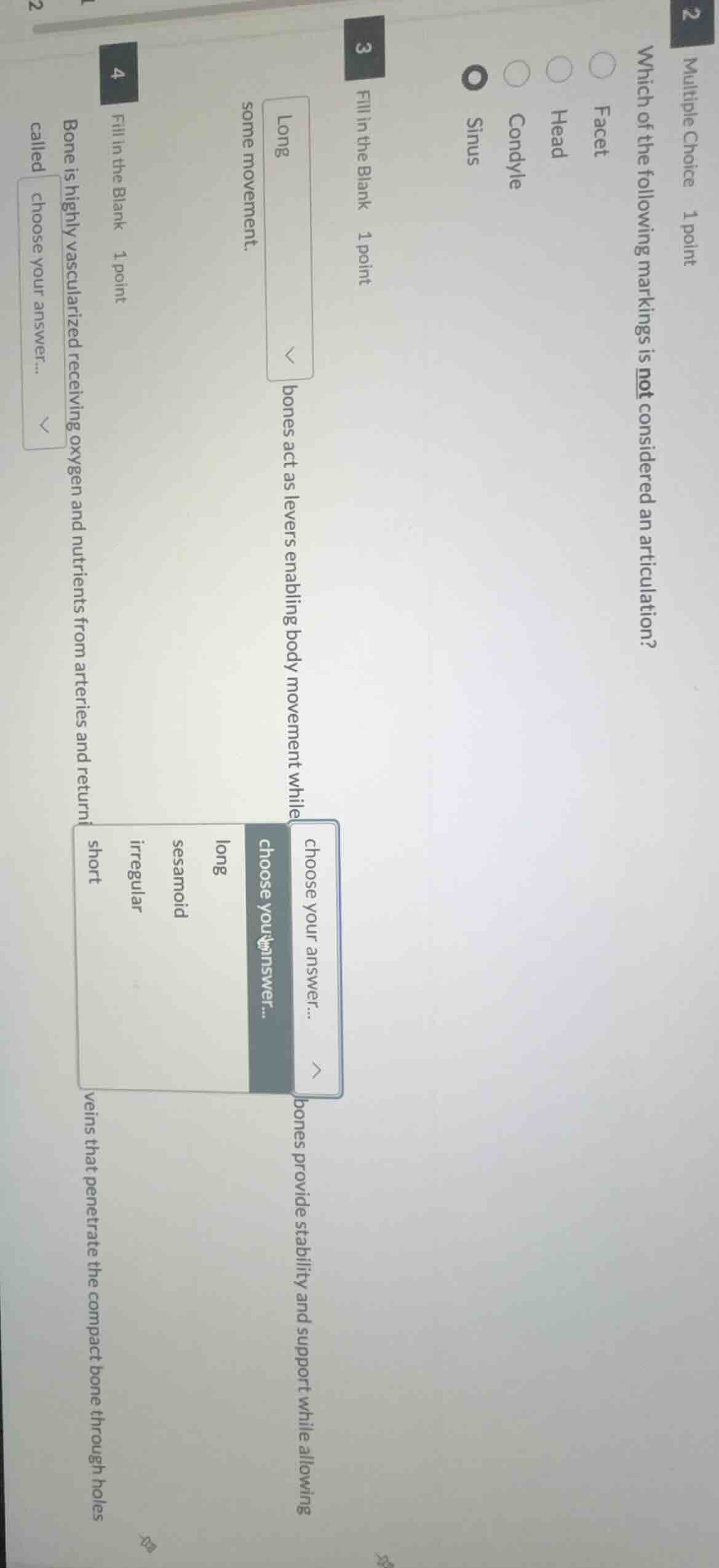 2 multiple choice 1 point which of the following markings is not consid…