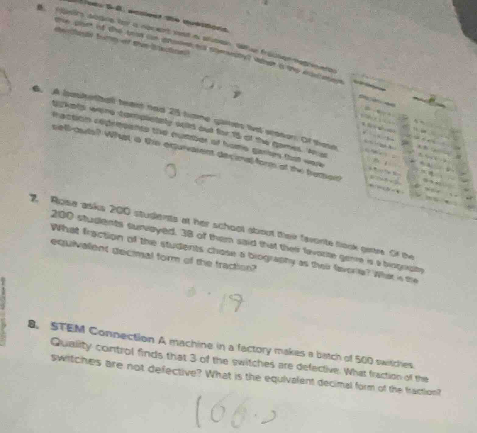 6. a basketball team had 25 home games this season. of these tickets we…