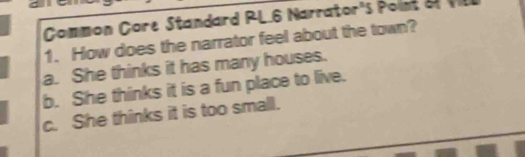 common core standard rl.6 narrators point of view 1. how does the narra…