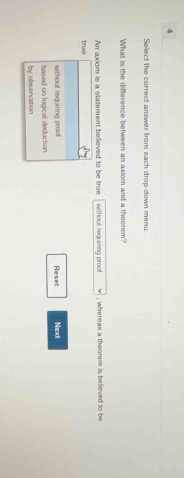 select the correct answer from each drop - down menu. what is the diffe…