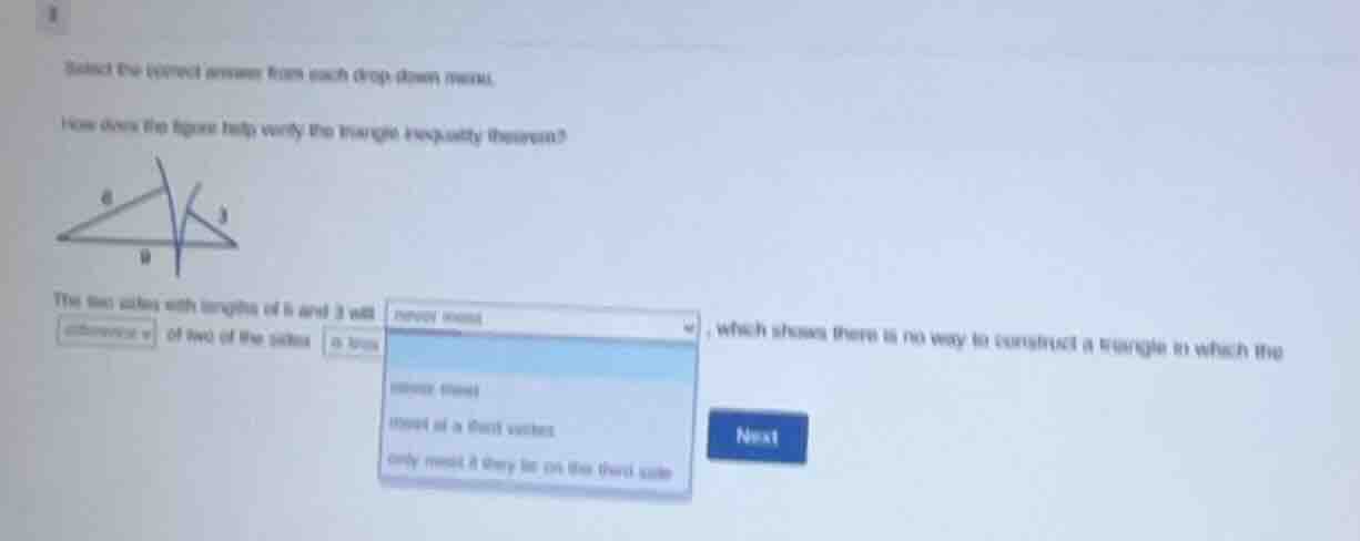 select the correct answer from each drop - down menu. how does the figu…