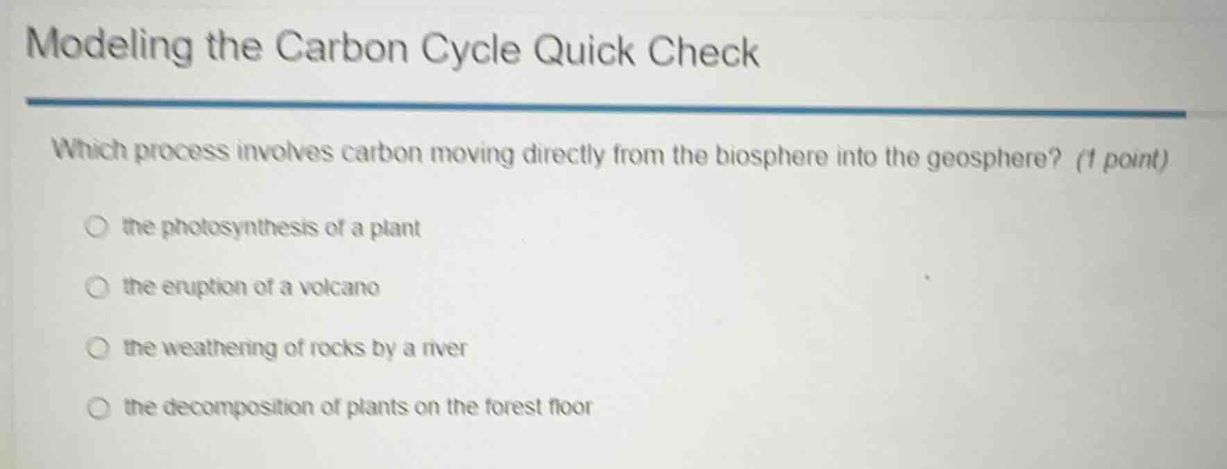 modeling the carbon cycle quick check which process involves carbon mov…