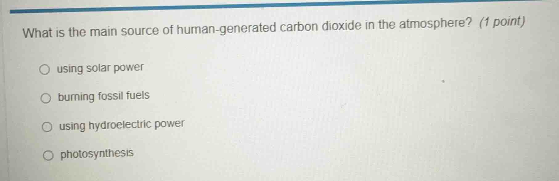 what is the main source of human - generated carbon dioxide in the atmo…
