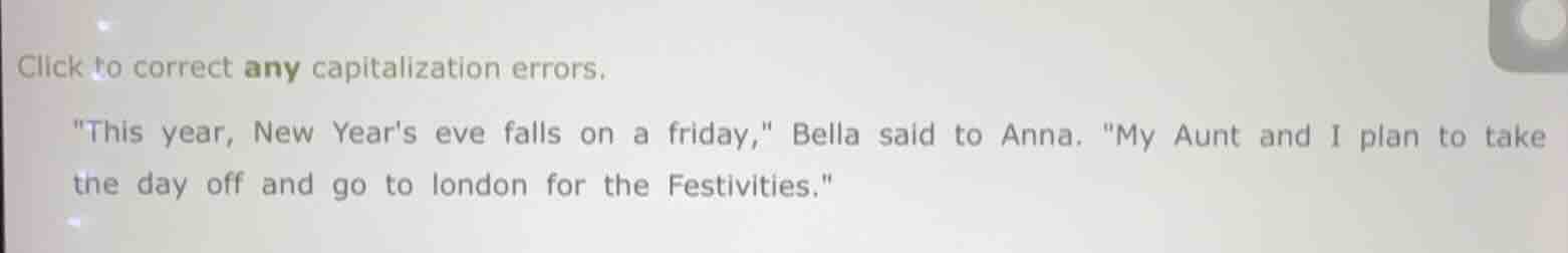 click to correct any capitalization errors. \this year, new years eve f…