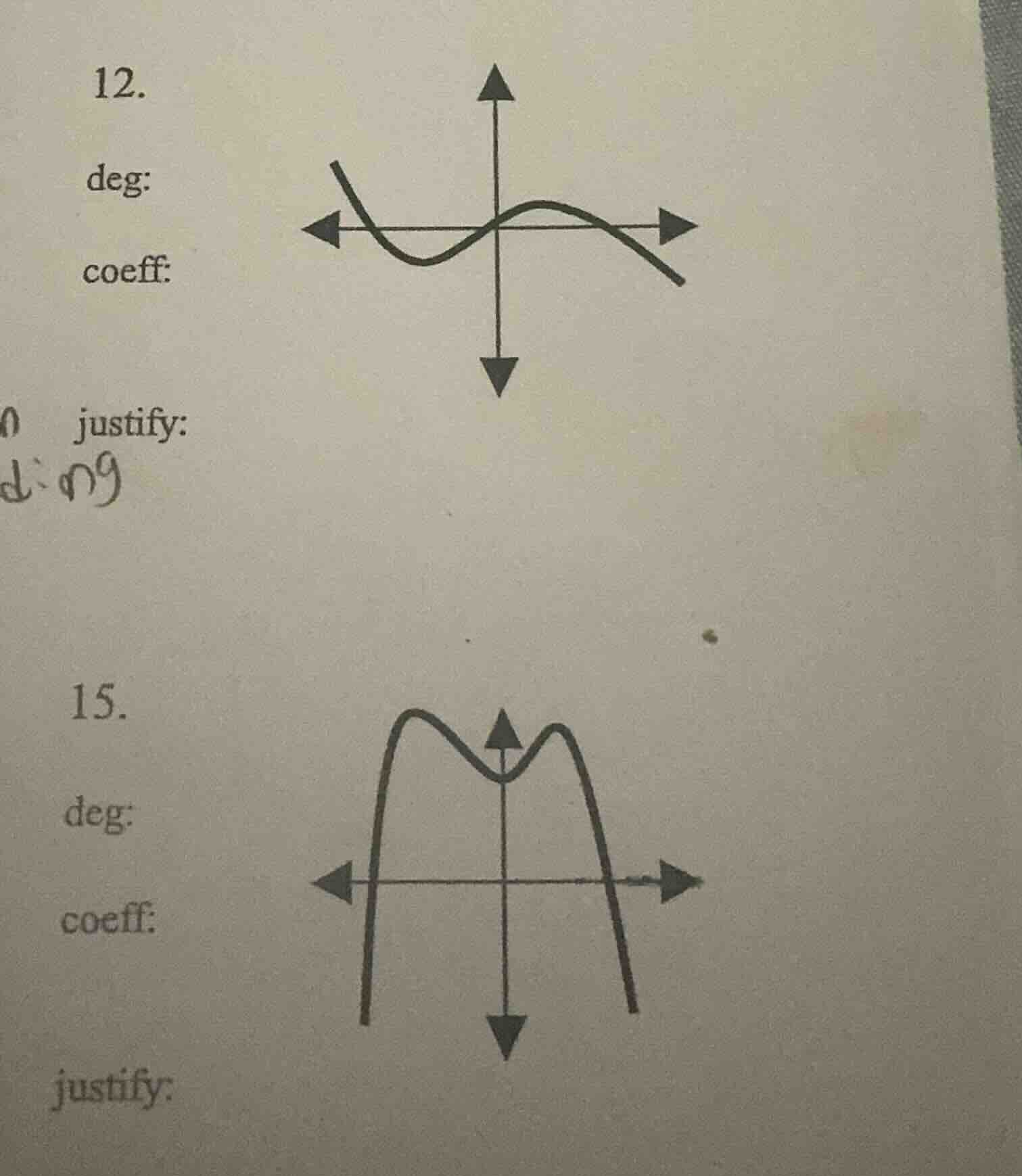 12. deg: coeff: justify: 15. deg: coeff: justify: