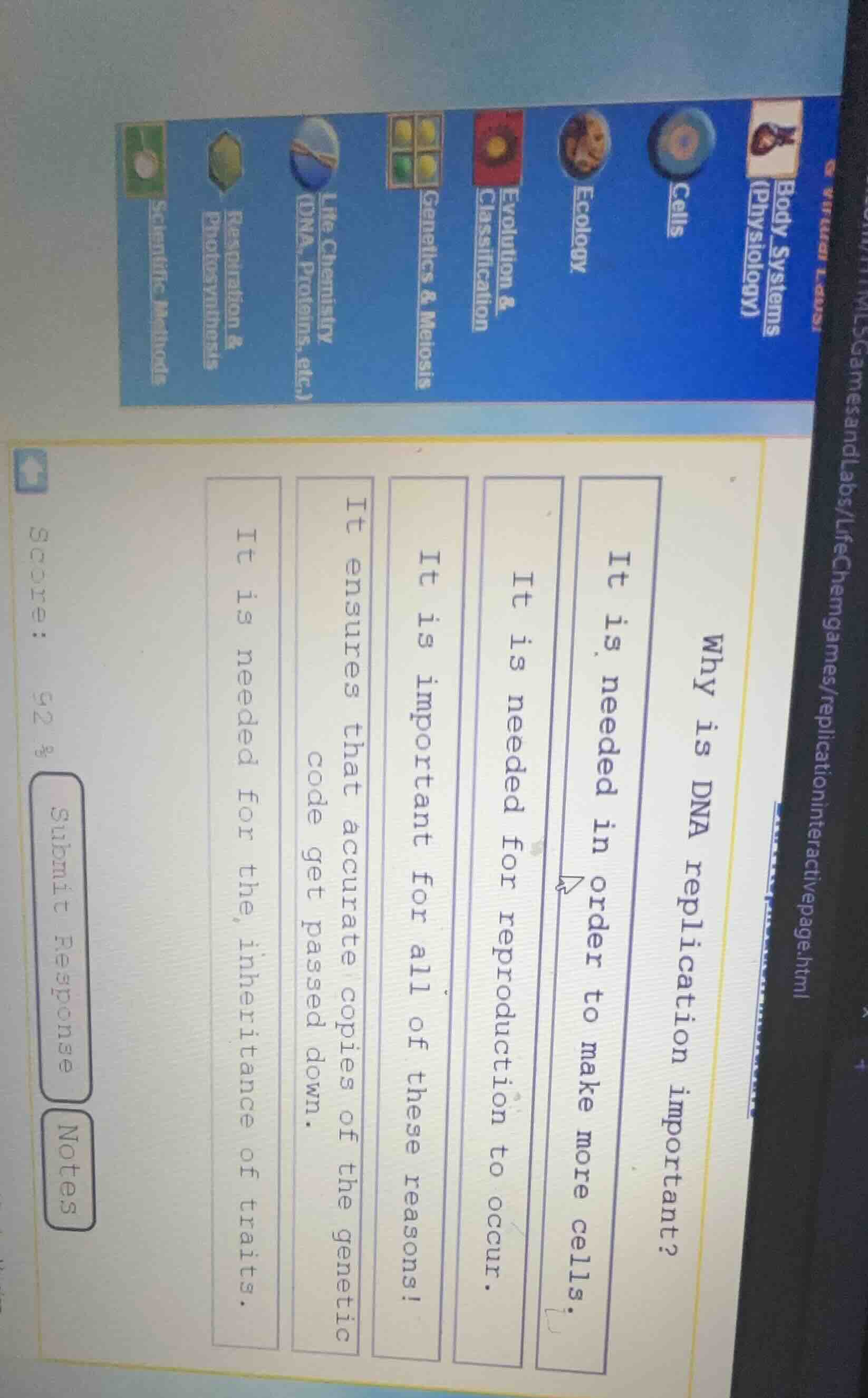 why is dna replication important? it is needed in order to make more ce…