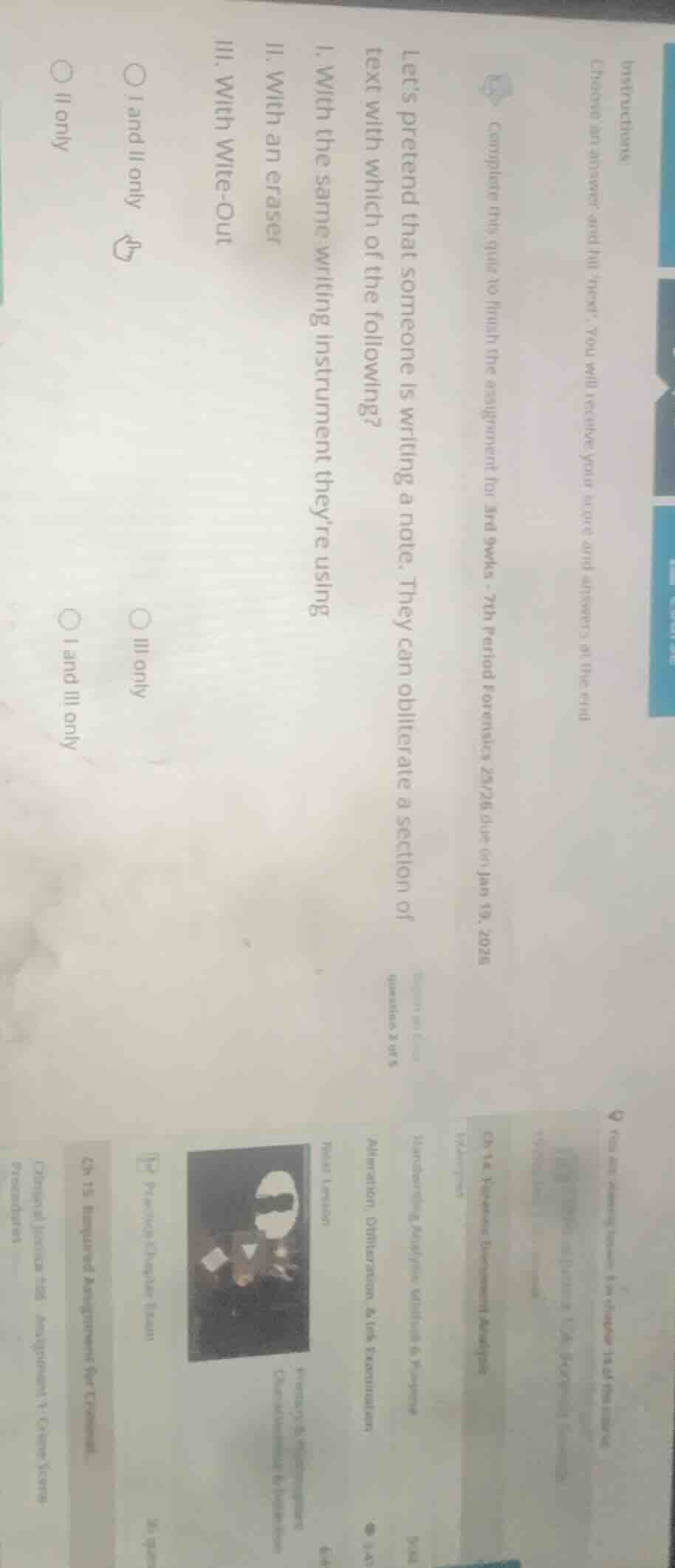 instructions choose an answer, and hit next. you will receive your scor…