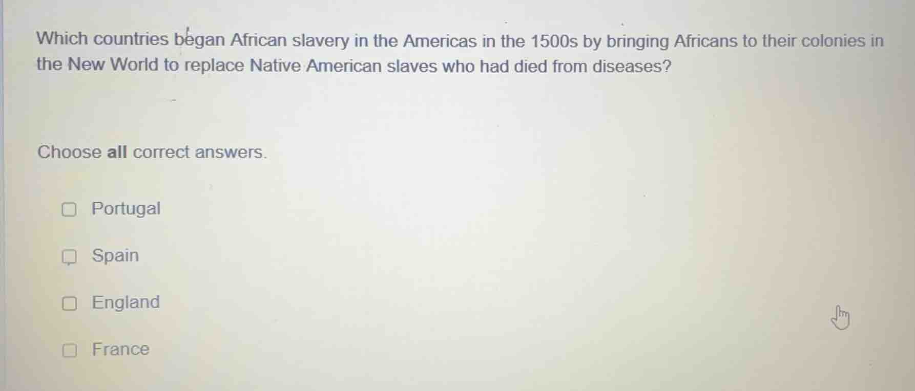 which countries began african slavery in the americas in the 1500s by b…