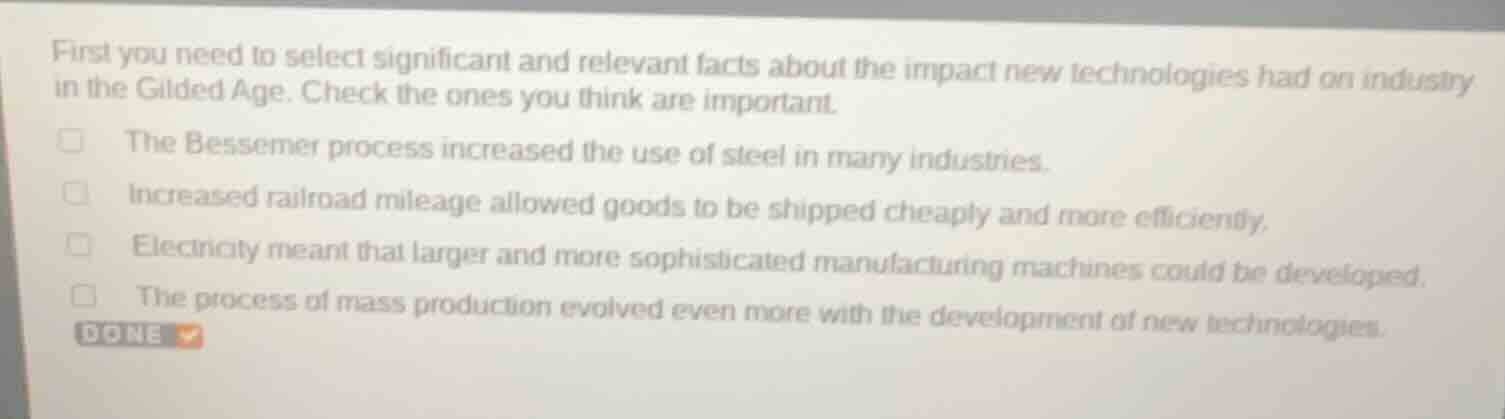 first you need to select significant and relevant facts about the impac…