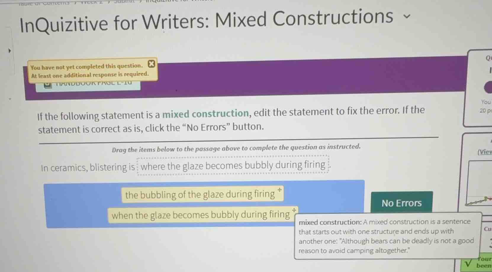 inquizitive for writers: mixed constructions you have not yet completed…