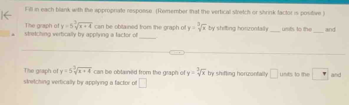 fill in each blank with the appropriate response (remember that the ver…