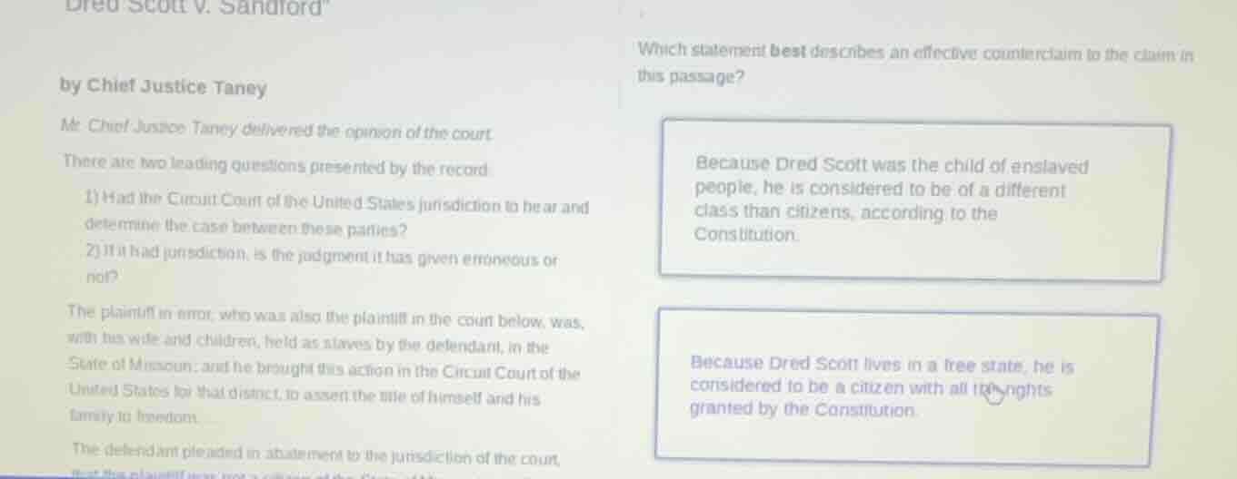 dred scott v. sandford by chief justice taney mr. chief justice taney d…
