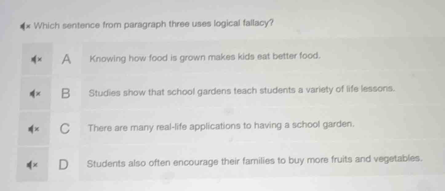 which sentence from paragraph three uses logical fallacy? a knowing how…