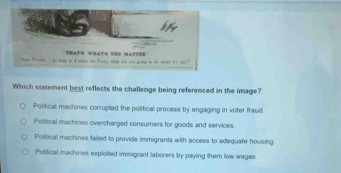 which statement best reflects the challenge being referenced in the ima…