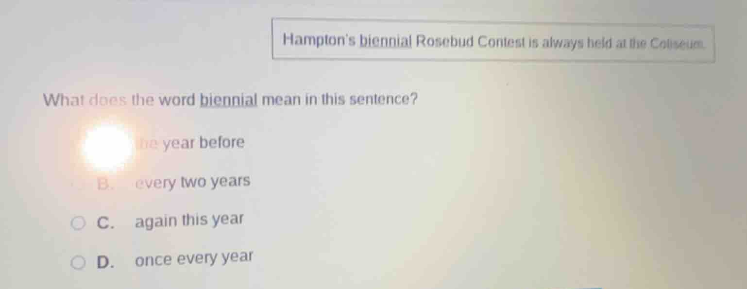 hamptons biennial rosebud contest is always held at the coliseum. what …