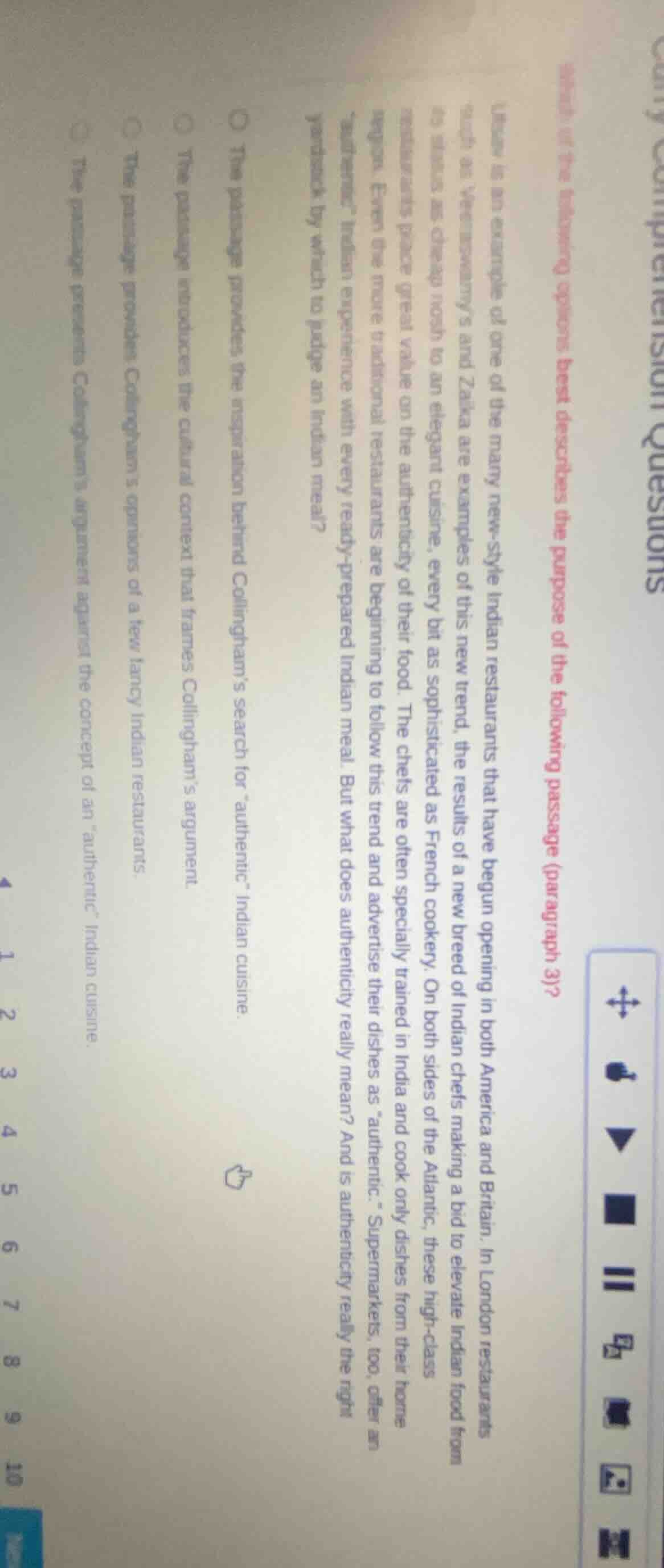 which of the following options best describes the purpose of the follow…