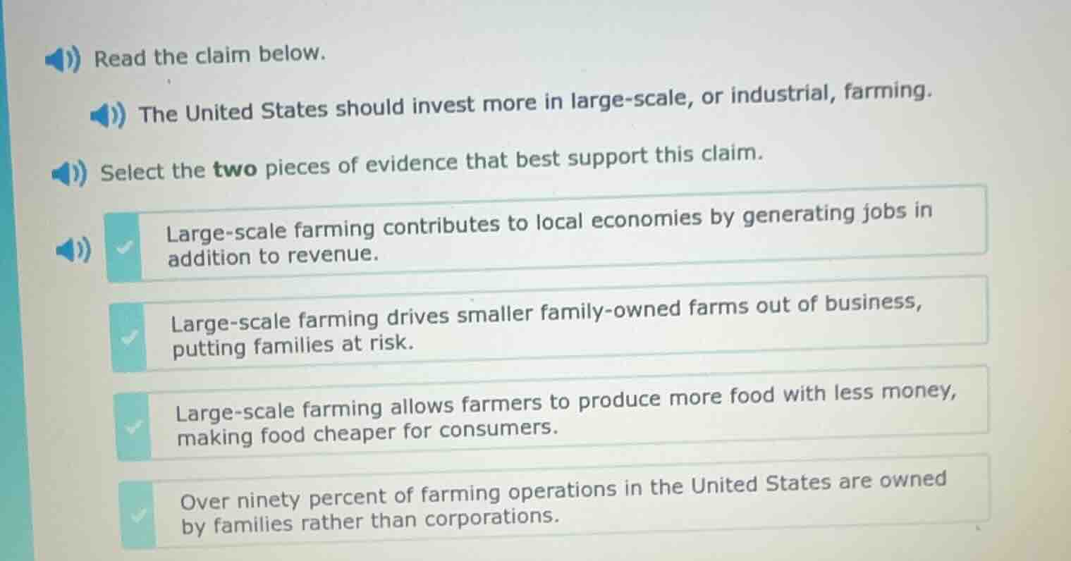 read the claim below. the united states should invest more in large - s…