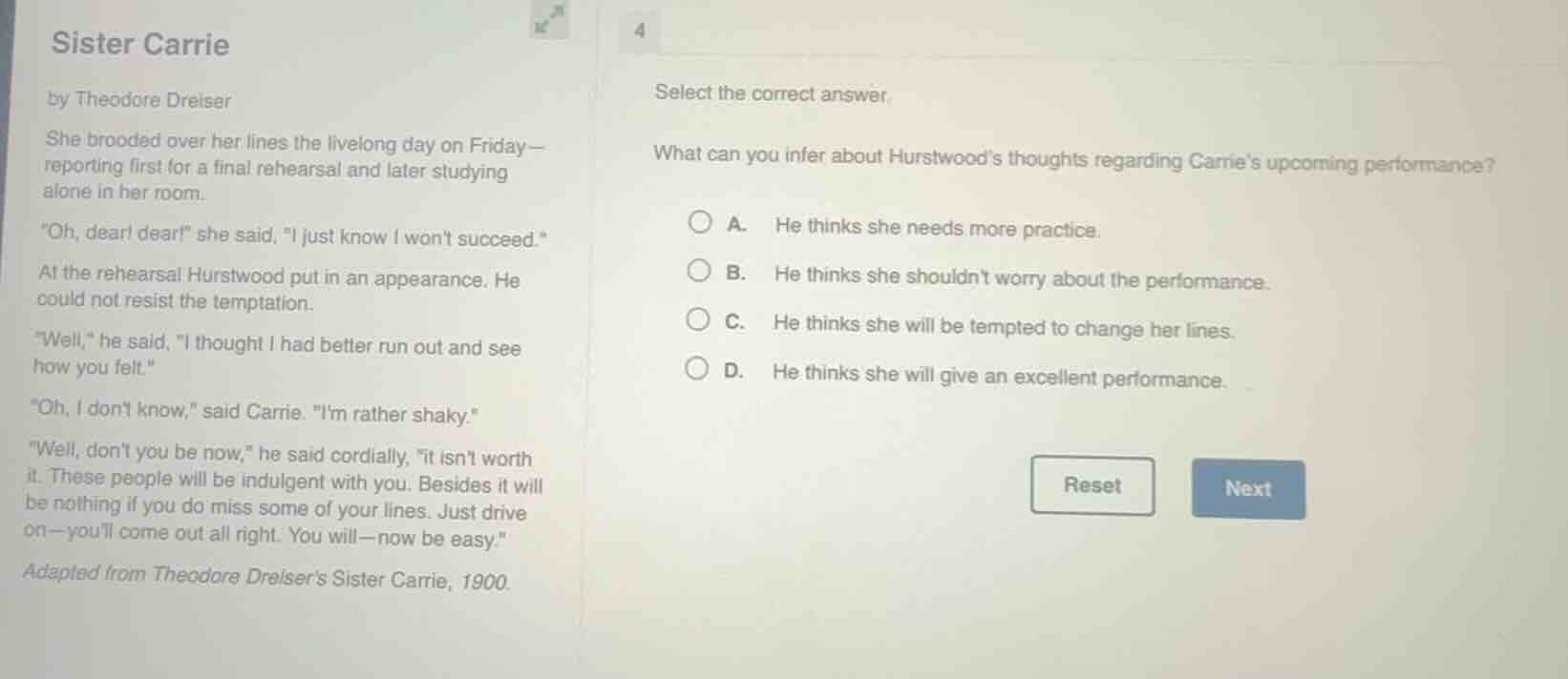 sister carrie by theodore dreiser she brooded over her lines the livelo…