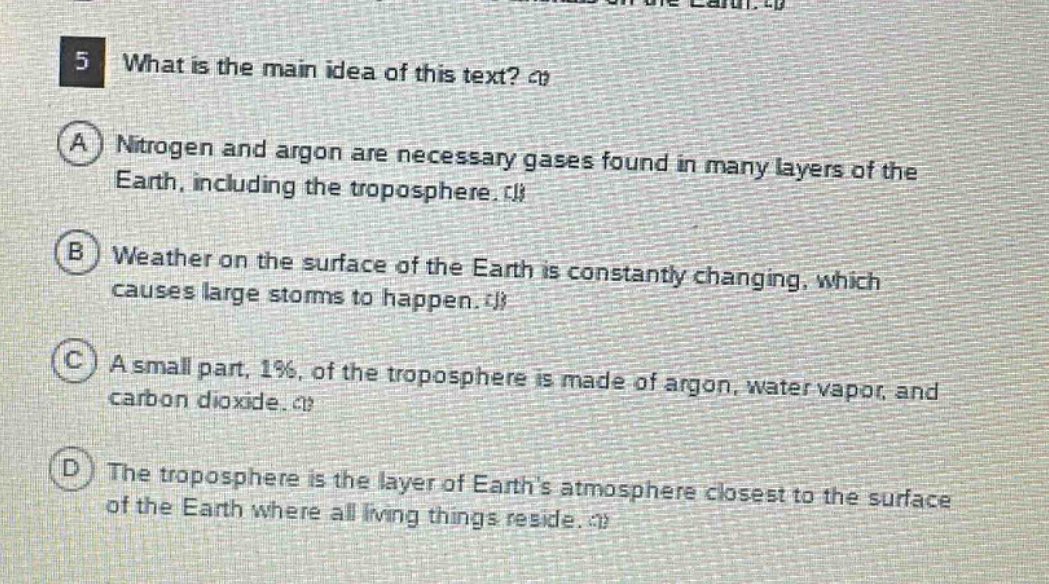 5 what is the main idea of this text? a nitrogen and argon are necessar…