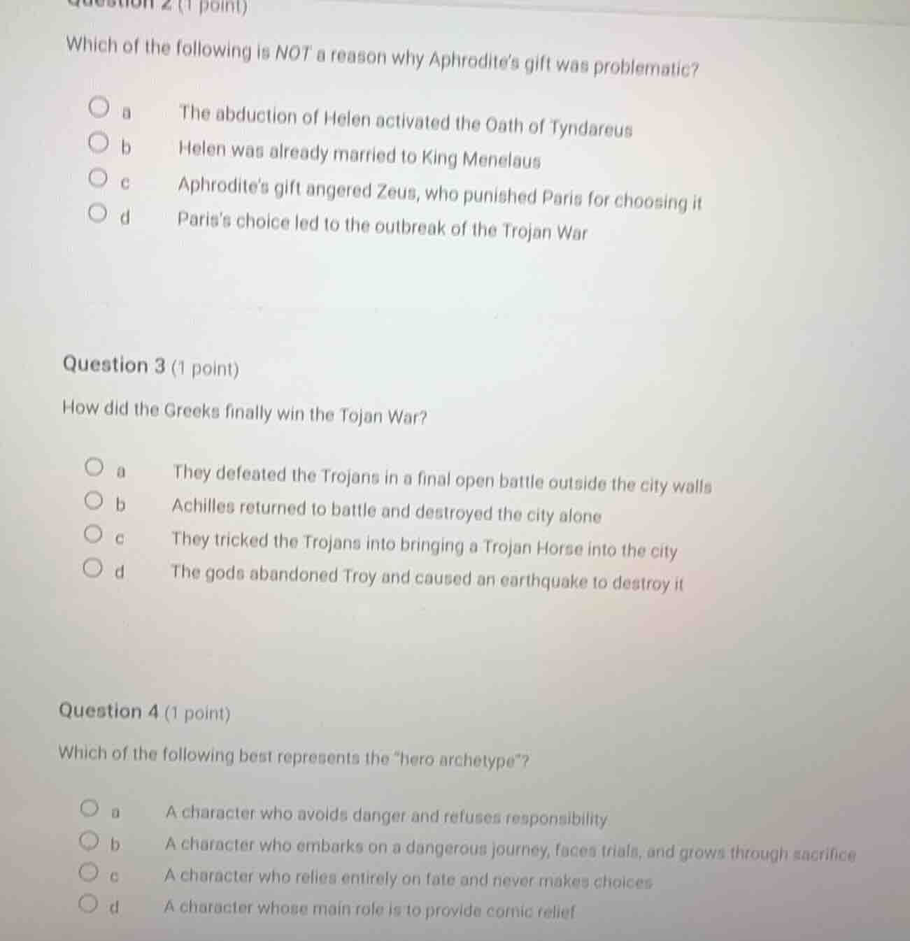 question 2 (1 point) which of the following is not a reason why aphrodi…
