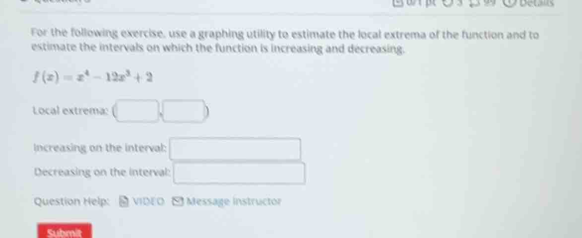 for the following exercise, use a graphing utility to estimate the loca…