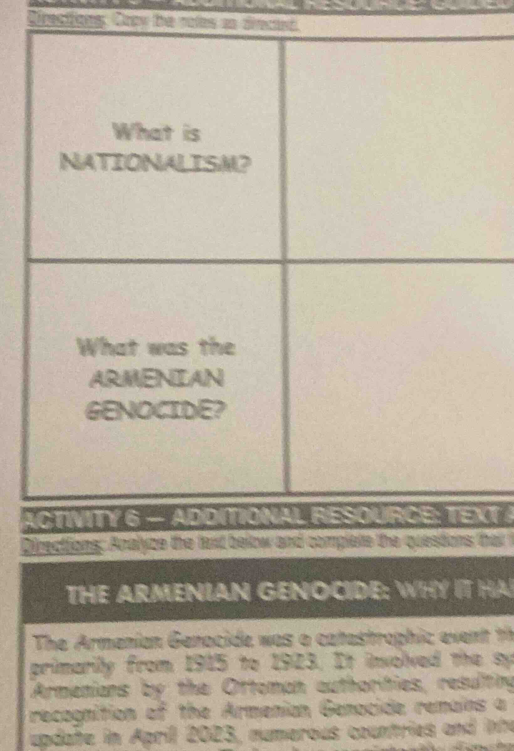 directions: copy the notes as directed. what is nationalism? what was t…
