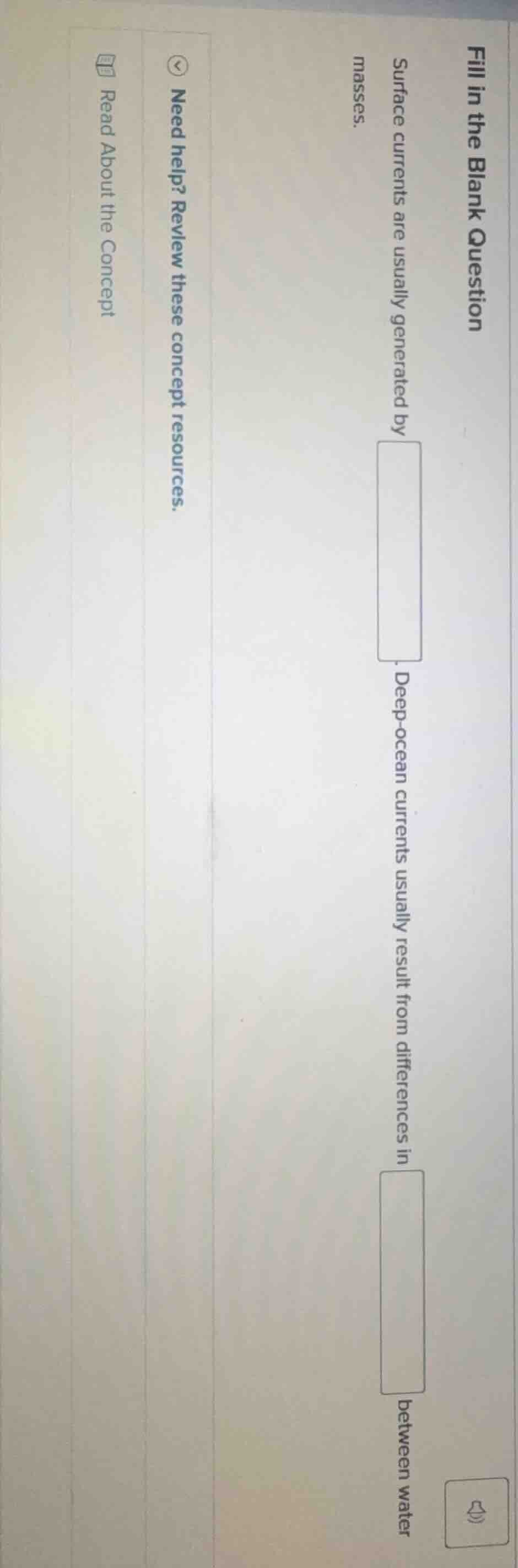 fill in the blank question surface currents are usually generated by. d…