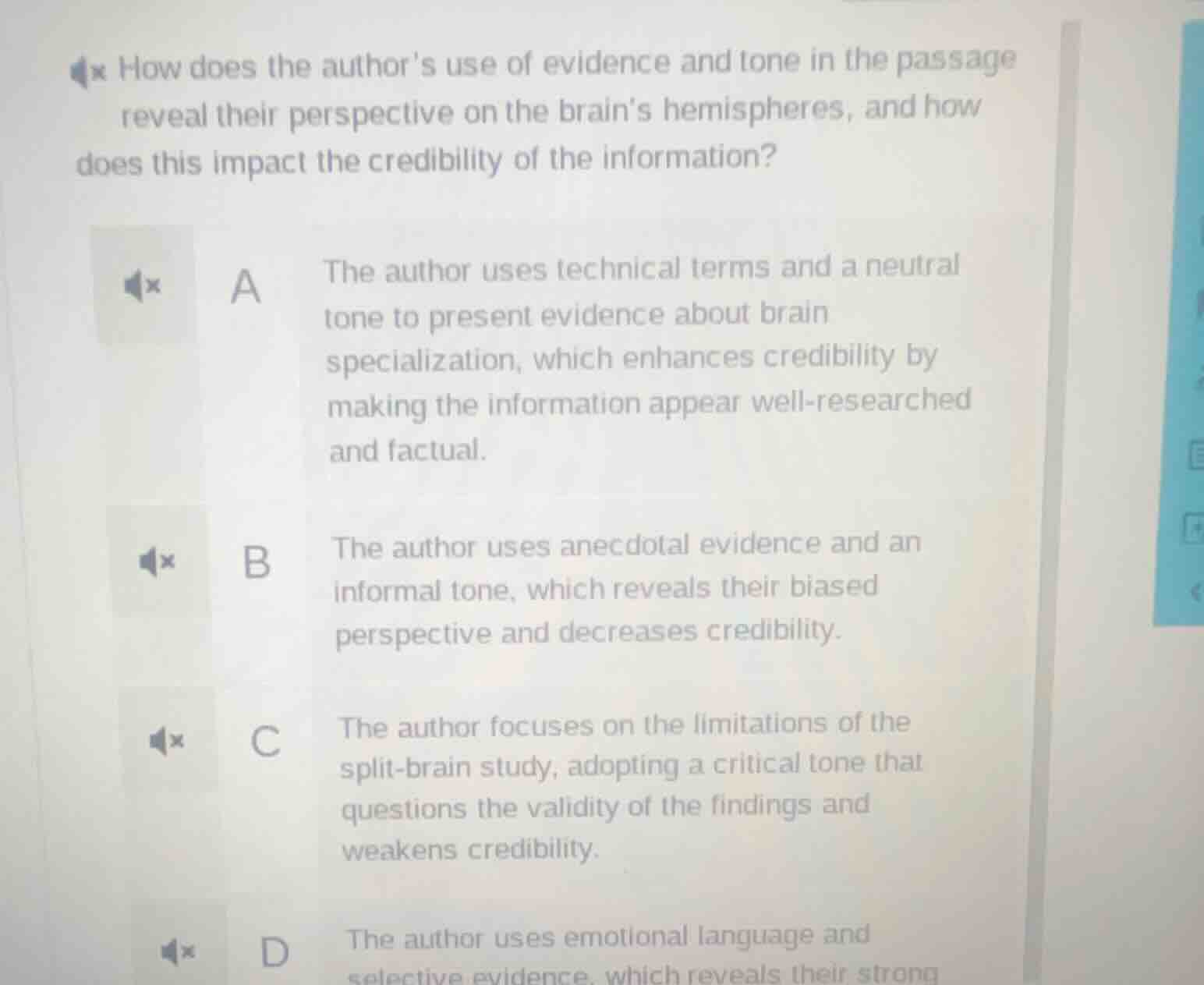 how does the author’s use of evidence and tone in the passage reveal th…