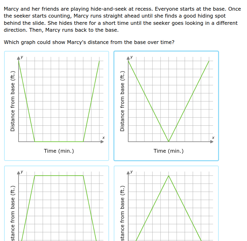 marcy and her friends are playing hide - and - seek at recess. everyone…