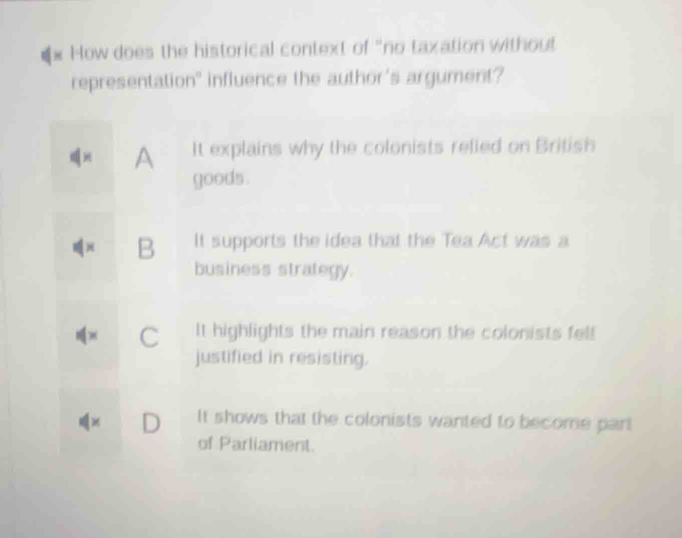 how does the historical context of o taxation without representation\ i…