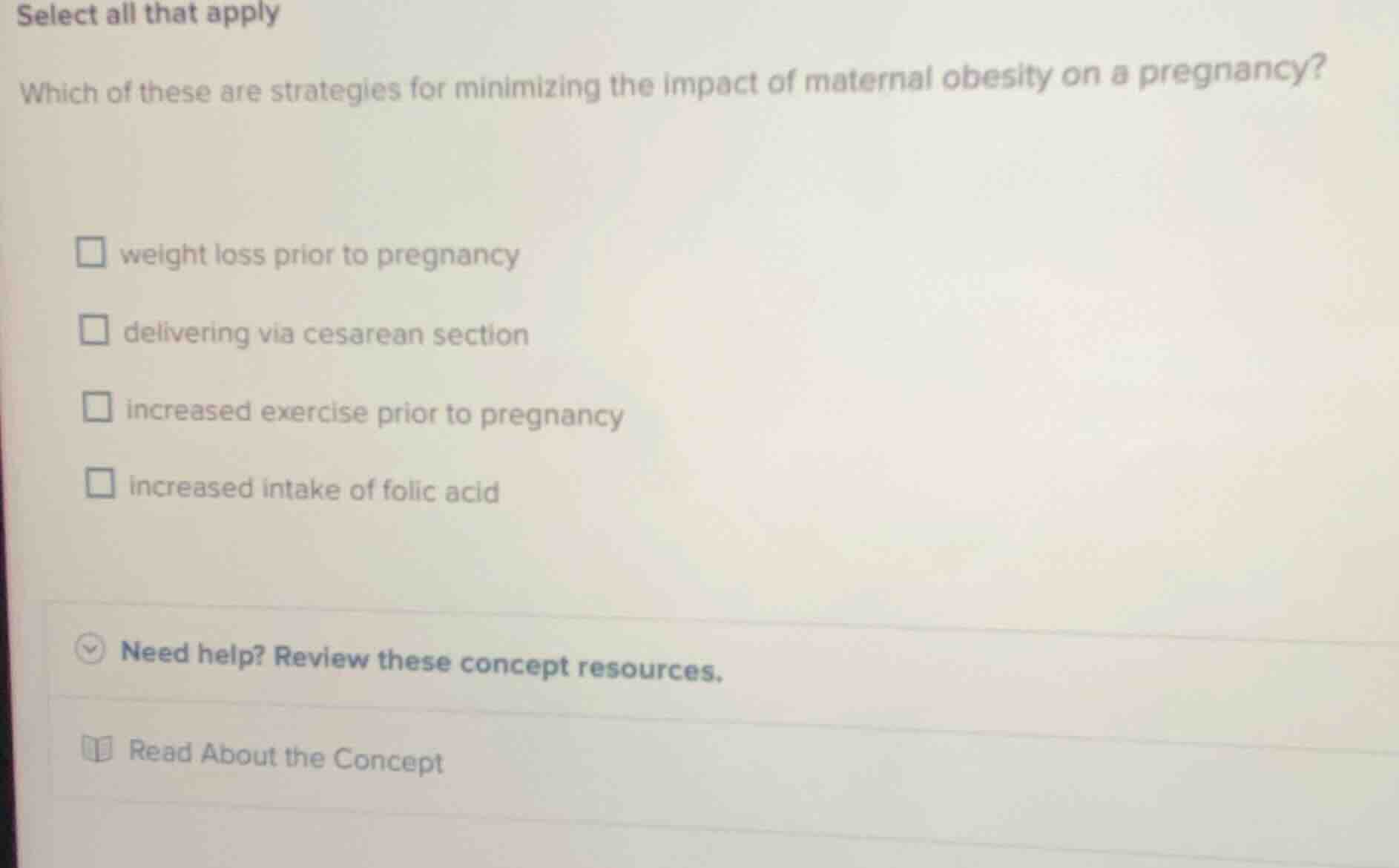 select all that apply which of these are strategies for minimizing the …