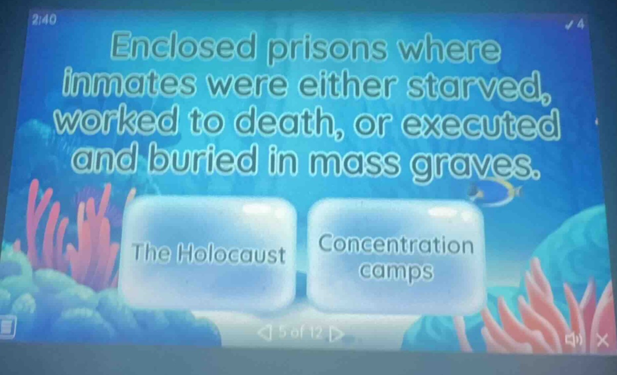 enclosed prisons where inmates were either starved, worked to death, or…