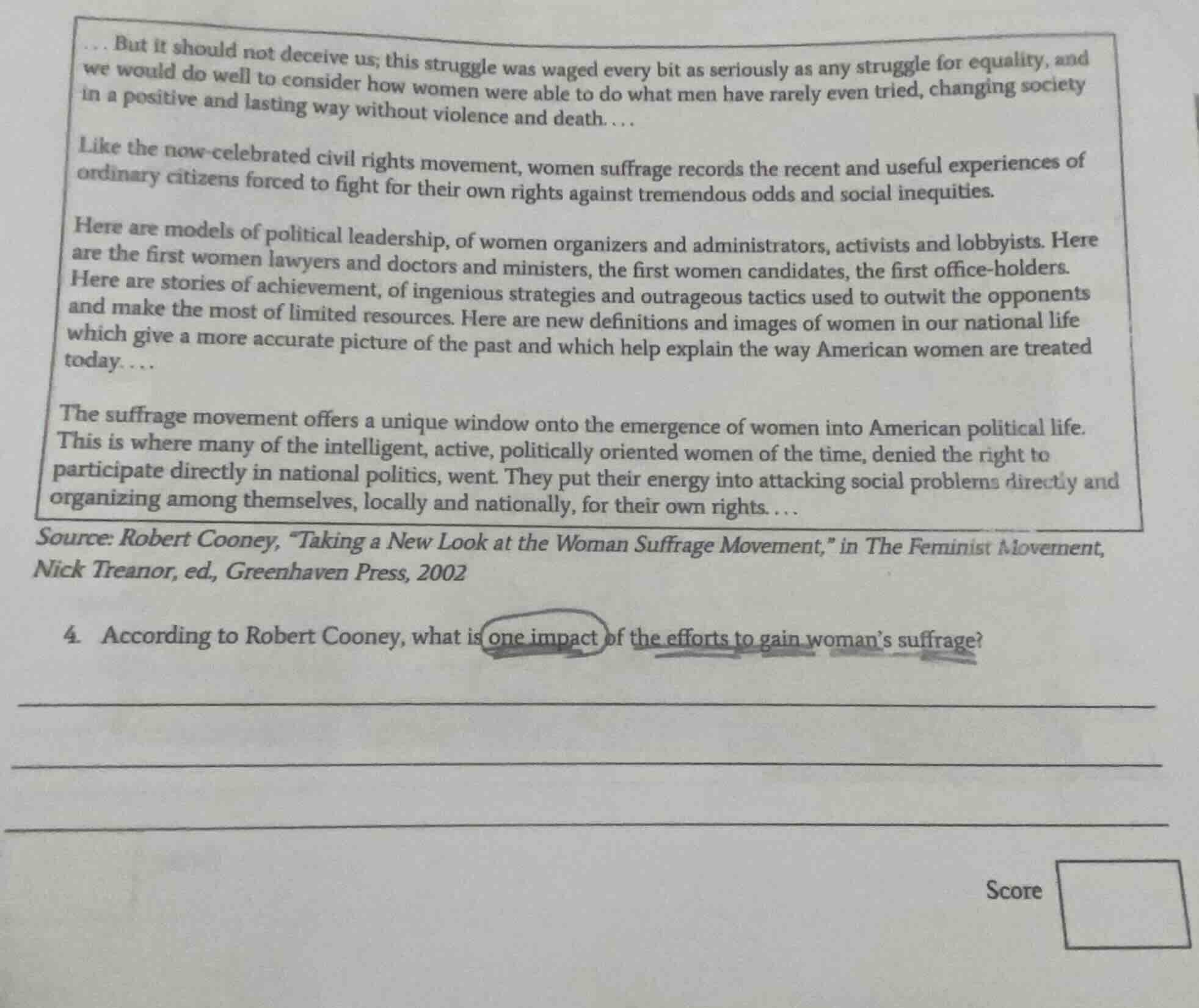 ... but it should not deceive us; this struggle was waged every bit as …