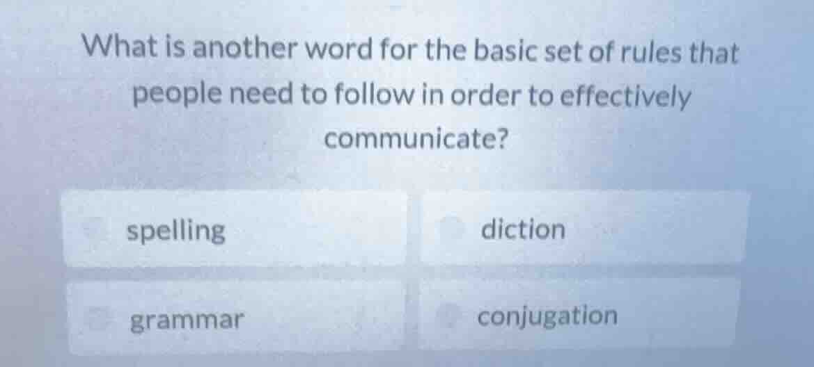 what is another word for the basic set of rules that people need to fol…