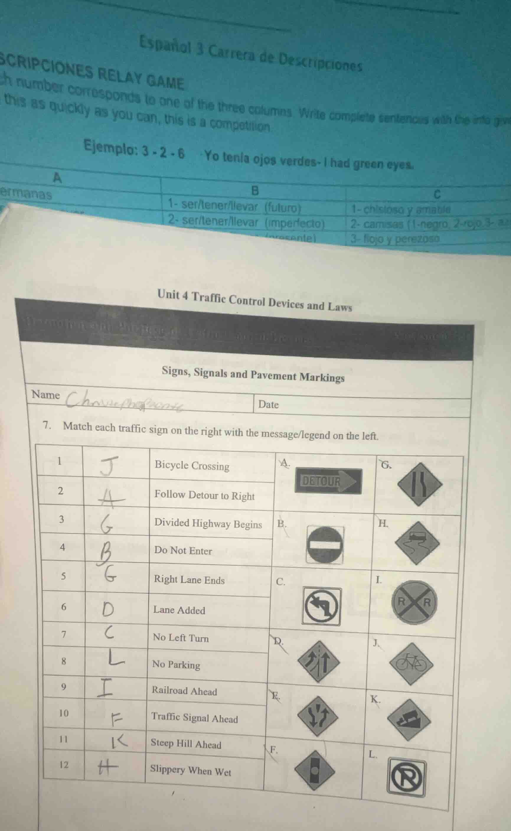 unit 4 traffic control devices and laws signs, signals and pavement mar…