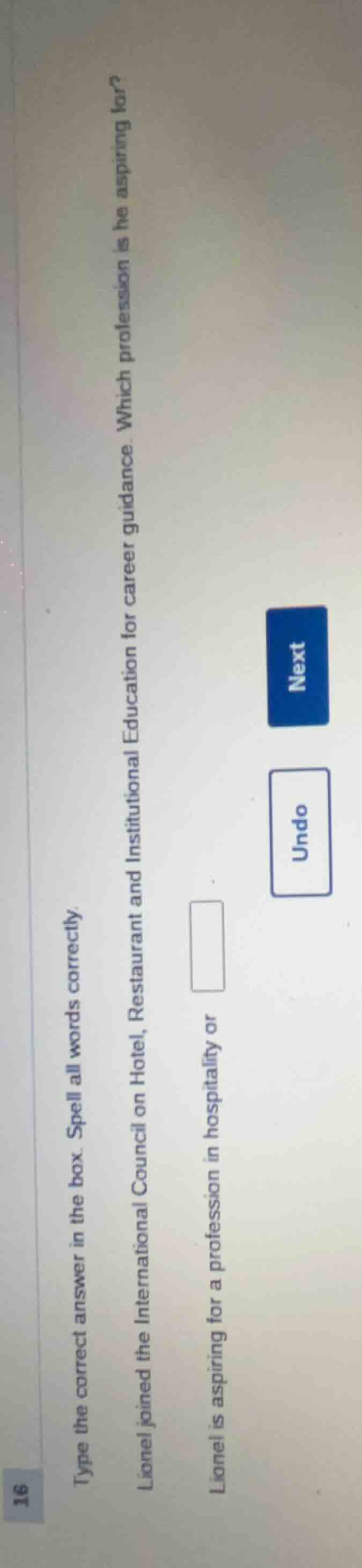 type the correct answer in the box. spell all words correctly. lionel j…