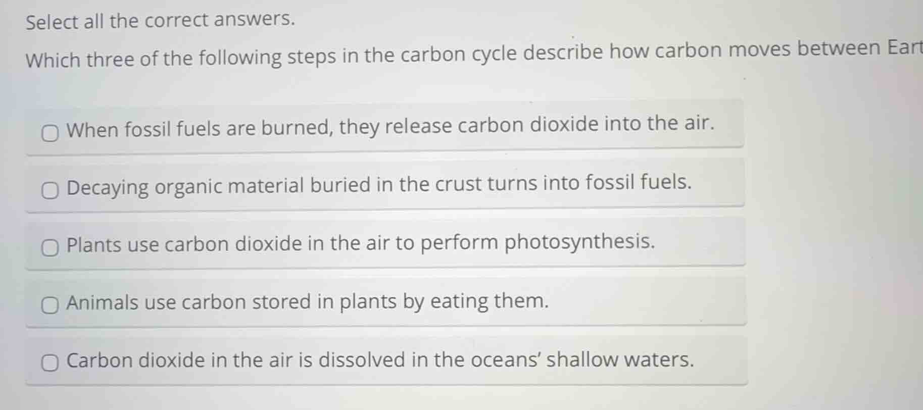 select all the correct answers. which three of the following steps in t…