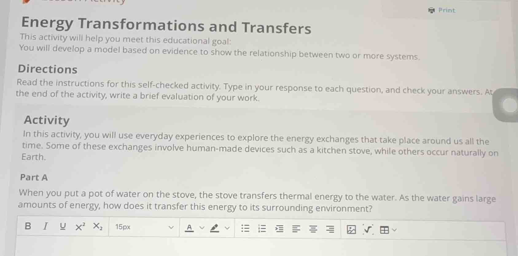 energy transformations and transfers this activity will help you meet t…
