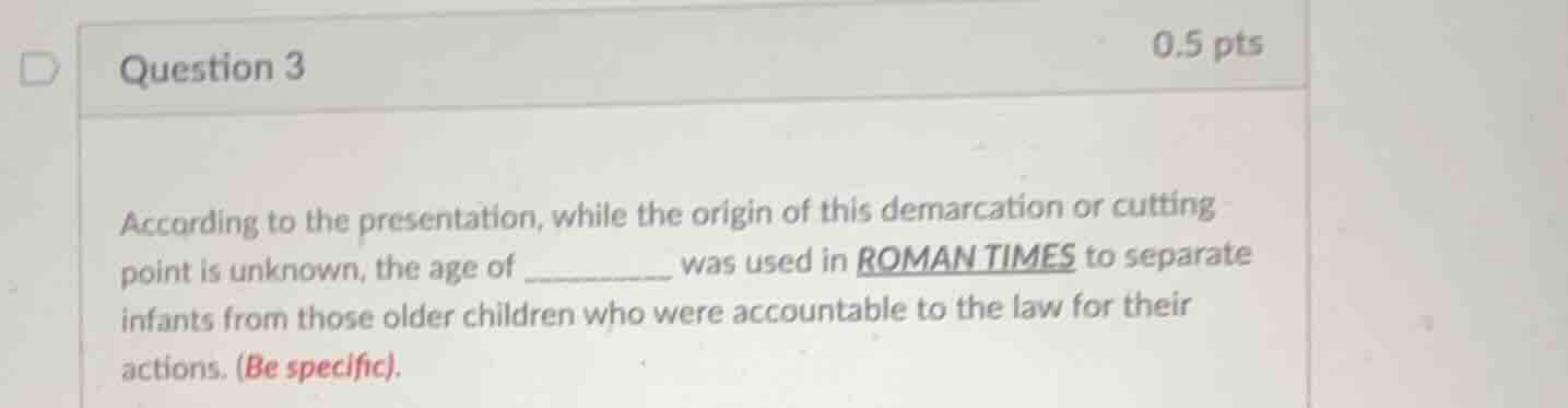 question 3 0.5 pts according to the presentation, while the origin of t…
