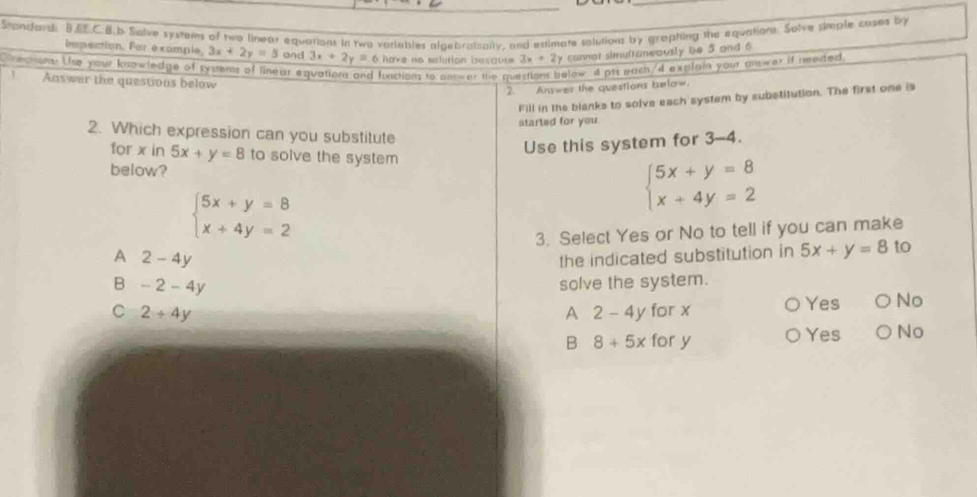directions: use your knowledge of systems of linear equations and funct…