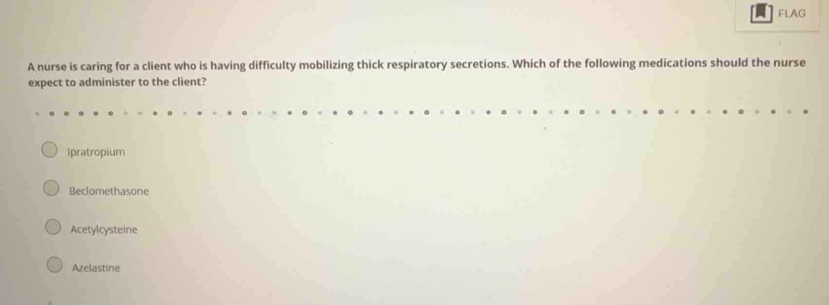 a nurse is caring for a client who is having difficulty mobilizing thic…