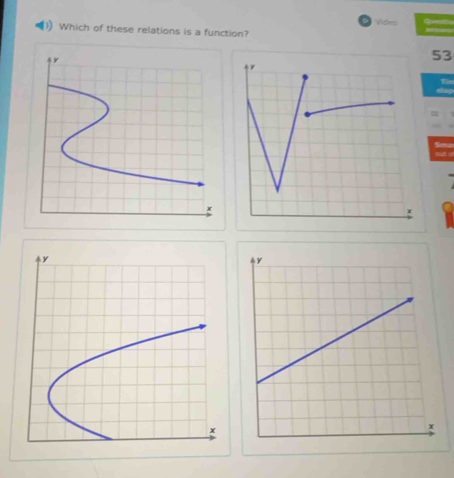 which of these relations is a function?