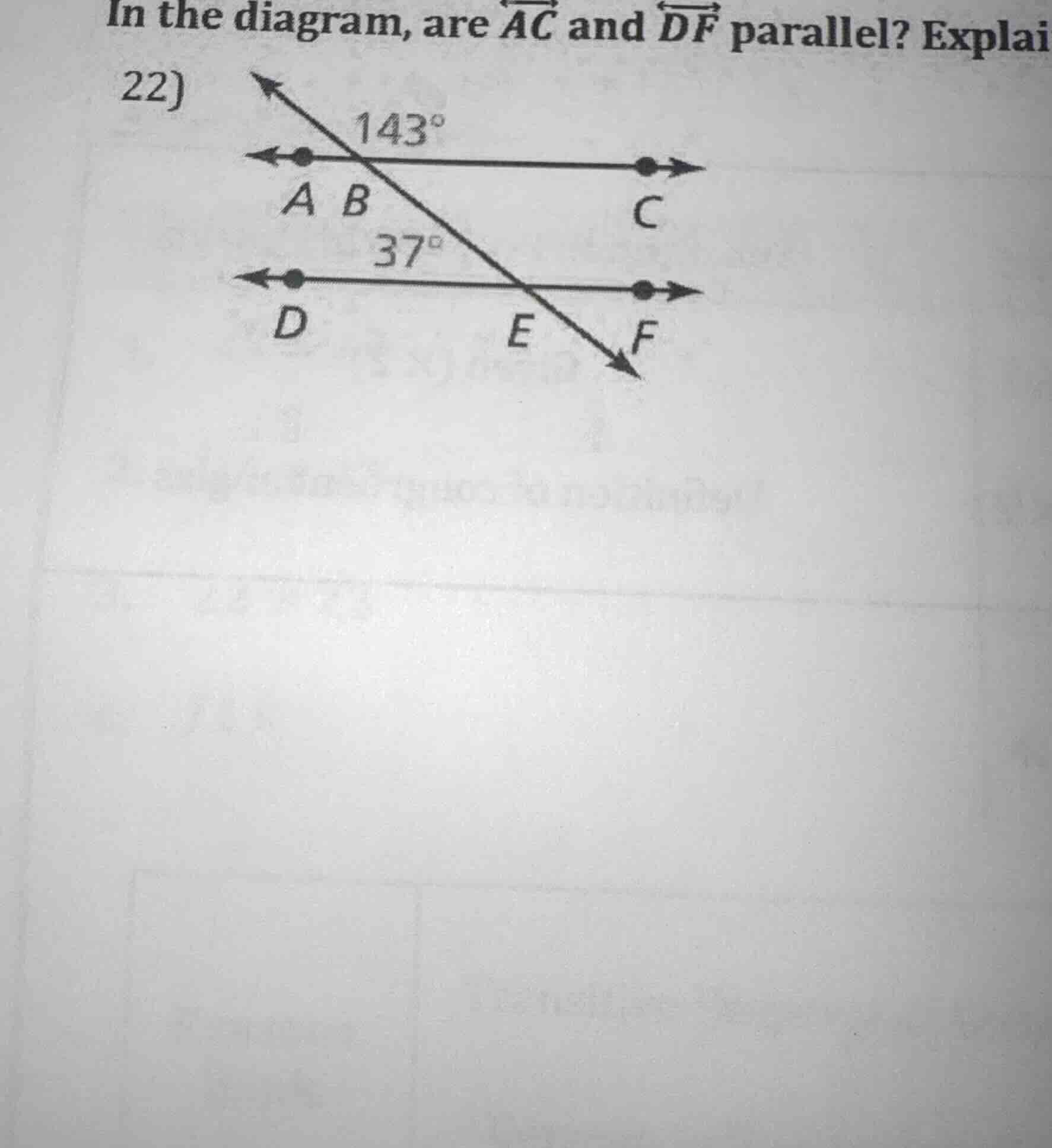 in the diagram, are \\(\\overleftrightarrow{ac}\\) and \\(\\overleftrig…