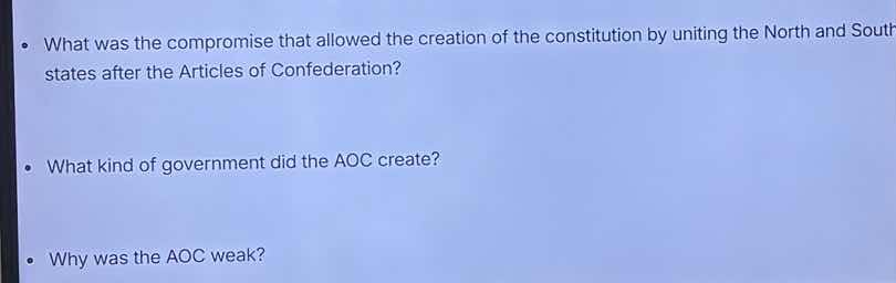 what was the compromise that allowed the creation of the constitution b…
