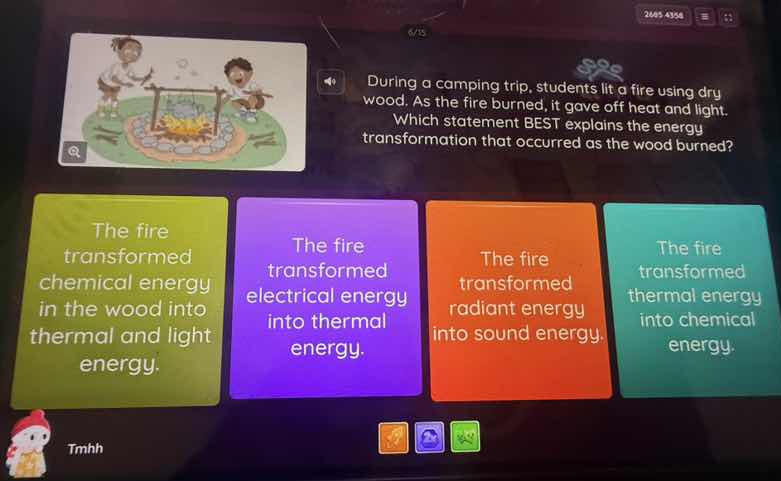 during a camping trip, students lit a fire using dry wood. as the fire …