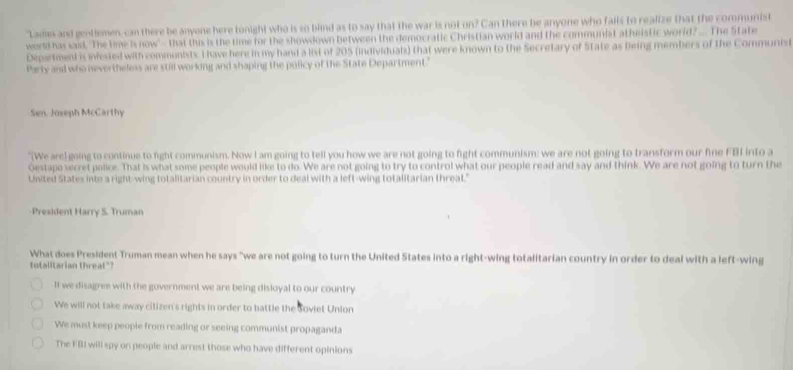 ladies and gentlemen, can there be anyone here tonight who is so blind …