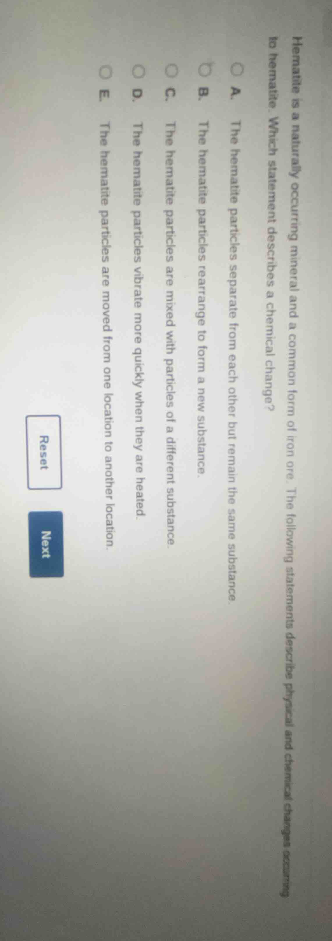 hematite is a naturally occurring mineral and a common form of iron ore…