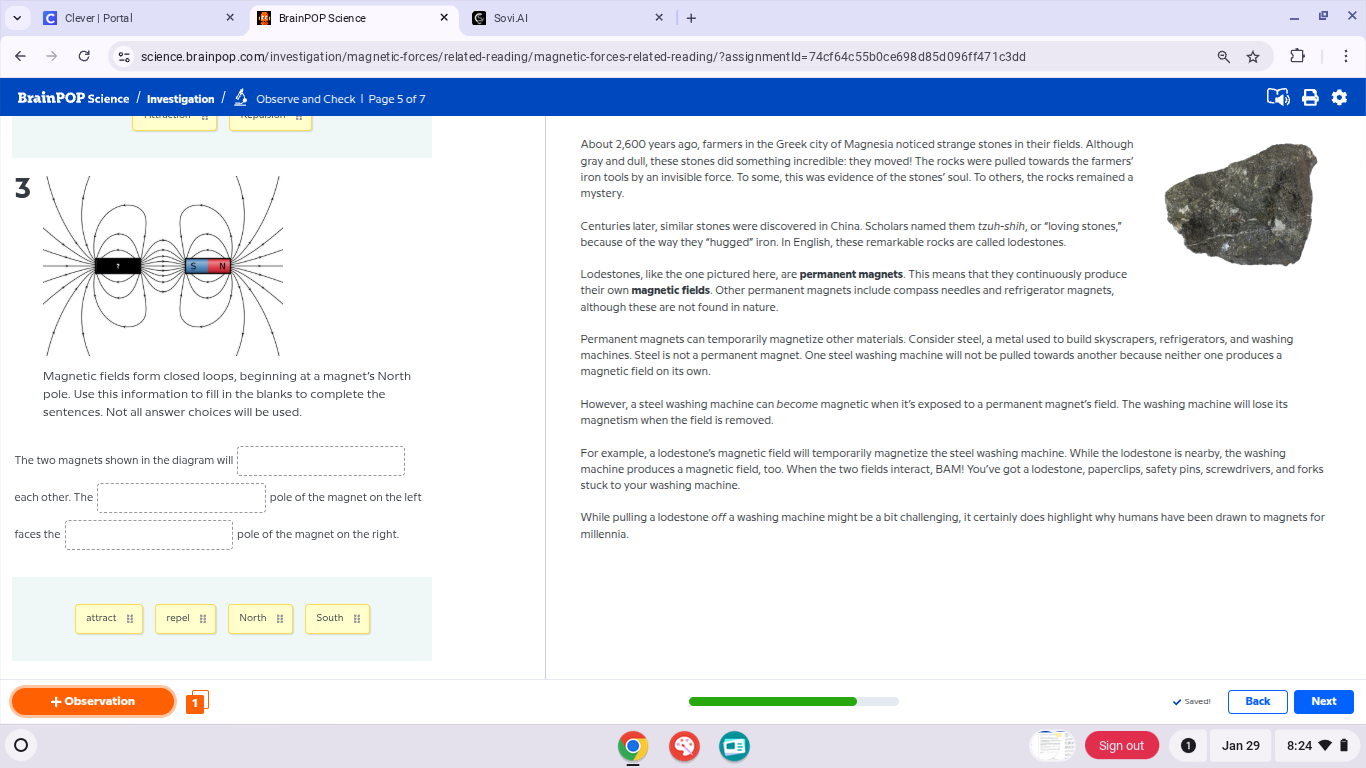 magnetic fields form closed loops, beginning at a magnet’s north pole. …