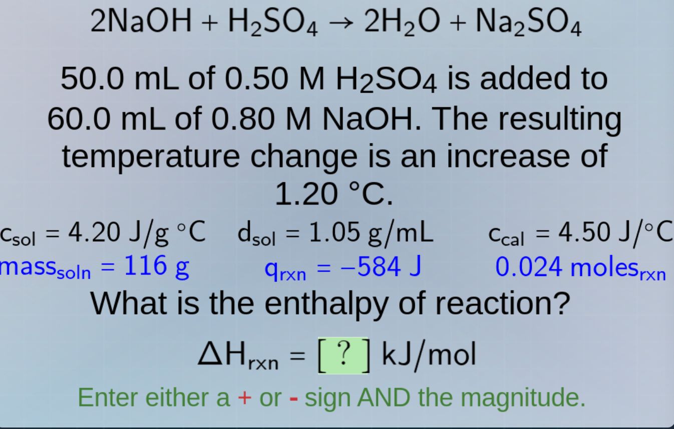 2naoh + h₂so₄ → 2h₂o + na₂so₄ 50.0 ml of 0.50 m h₂so₄ is added to 60.0 …