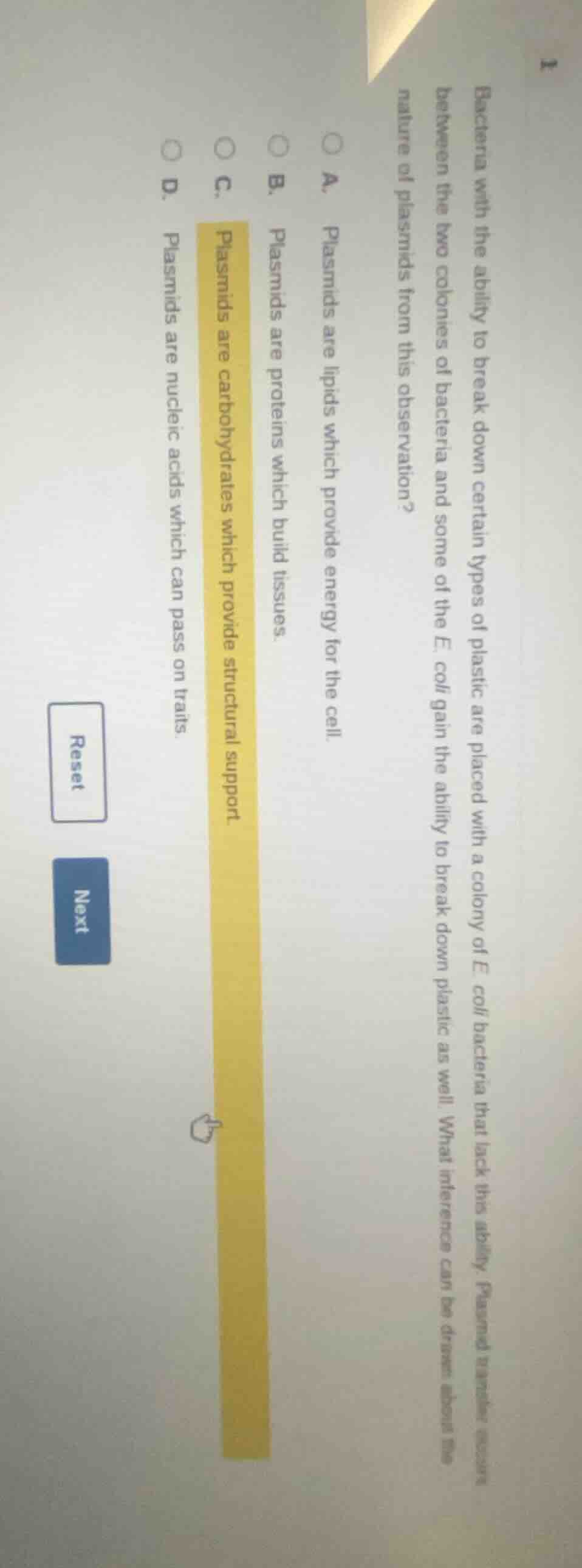 bacteria with the ability to break down certain types of plastic are pl…